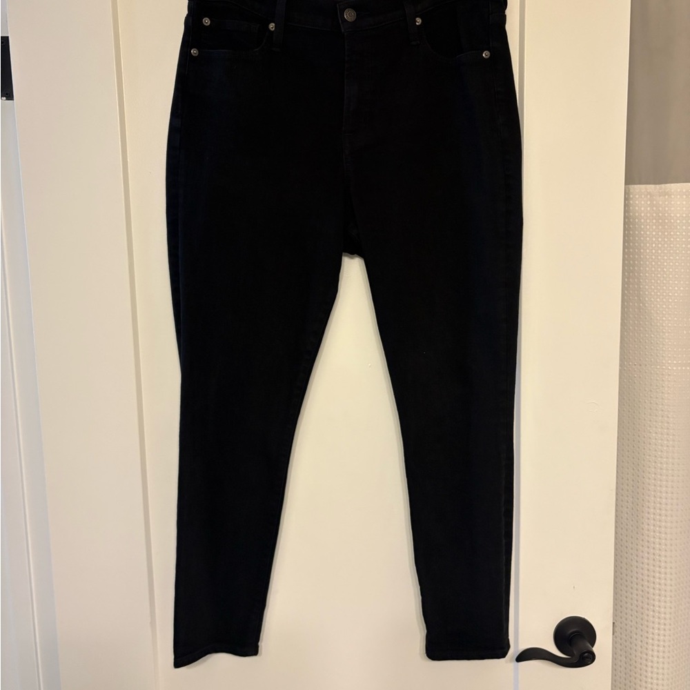 GAP Black Women's True Skinny High Rise Jeans